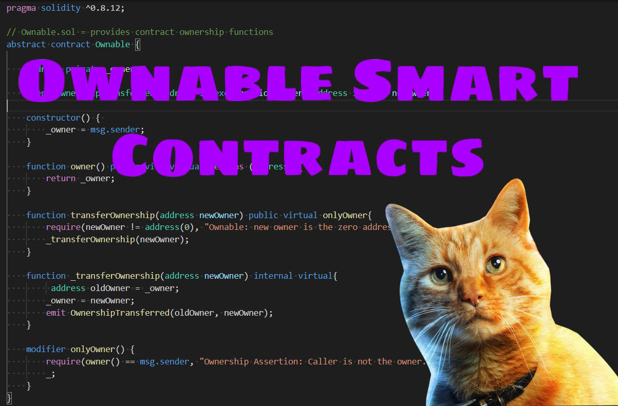 Creating an Ownable Smart Contract in Solidity for Ethereum