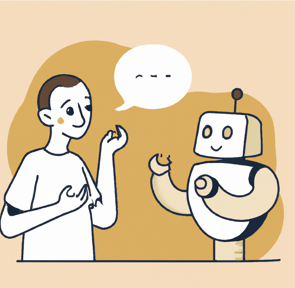 Developers talking to robots