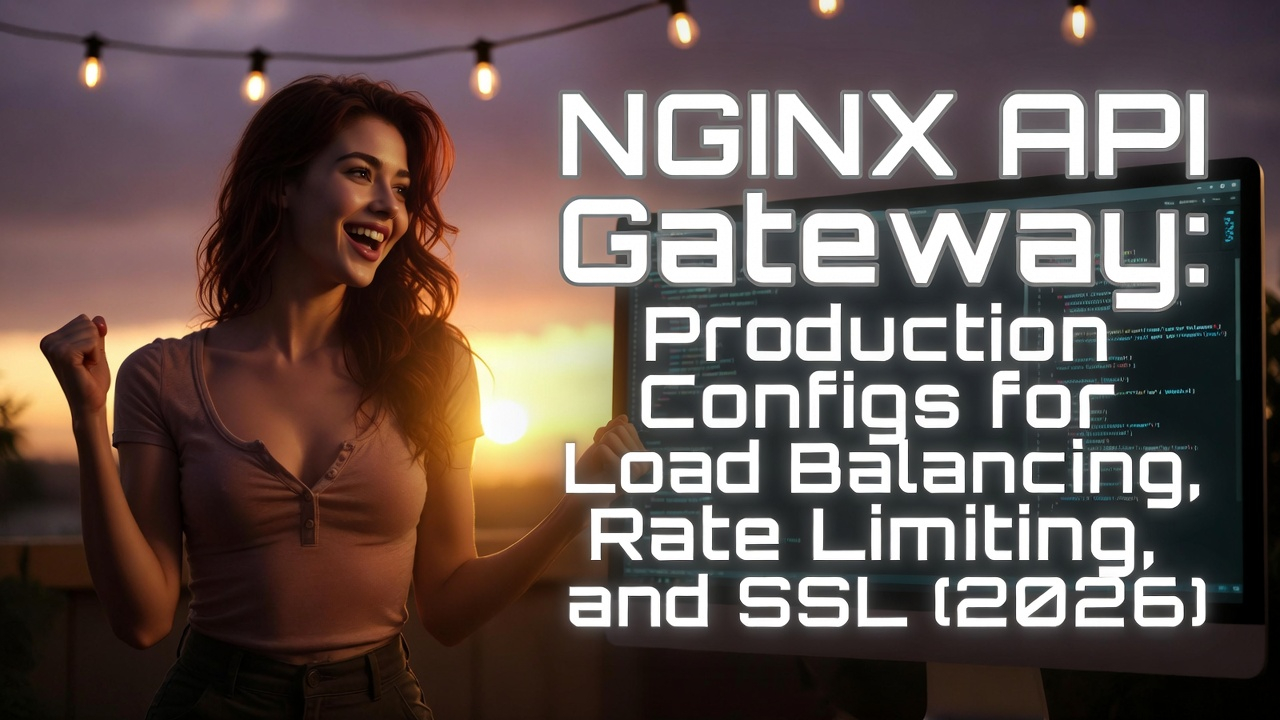 NGINX API Gateway: Production Configs for Load Balancing, Rate Limiting, and SSL (2026)