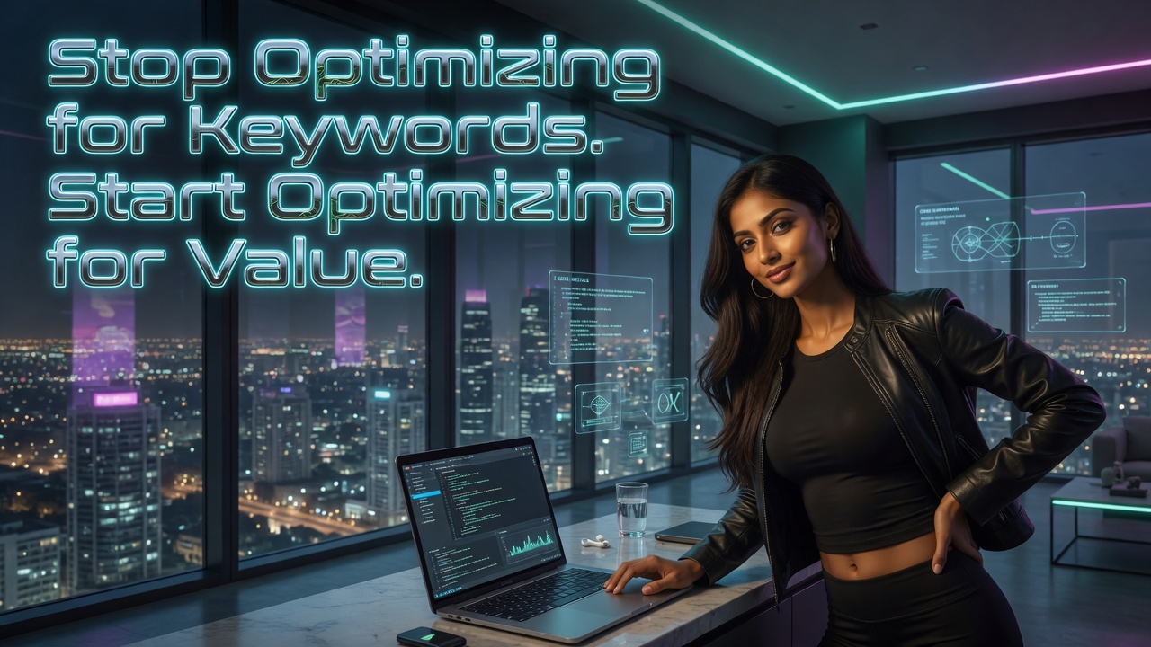 Stop Optimizing for Keywords. Start Optimizing for Value.