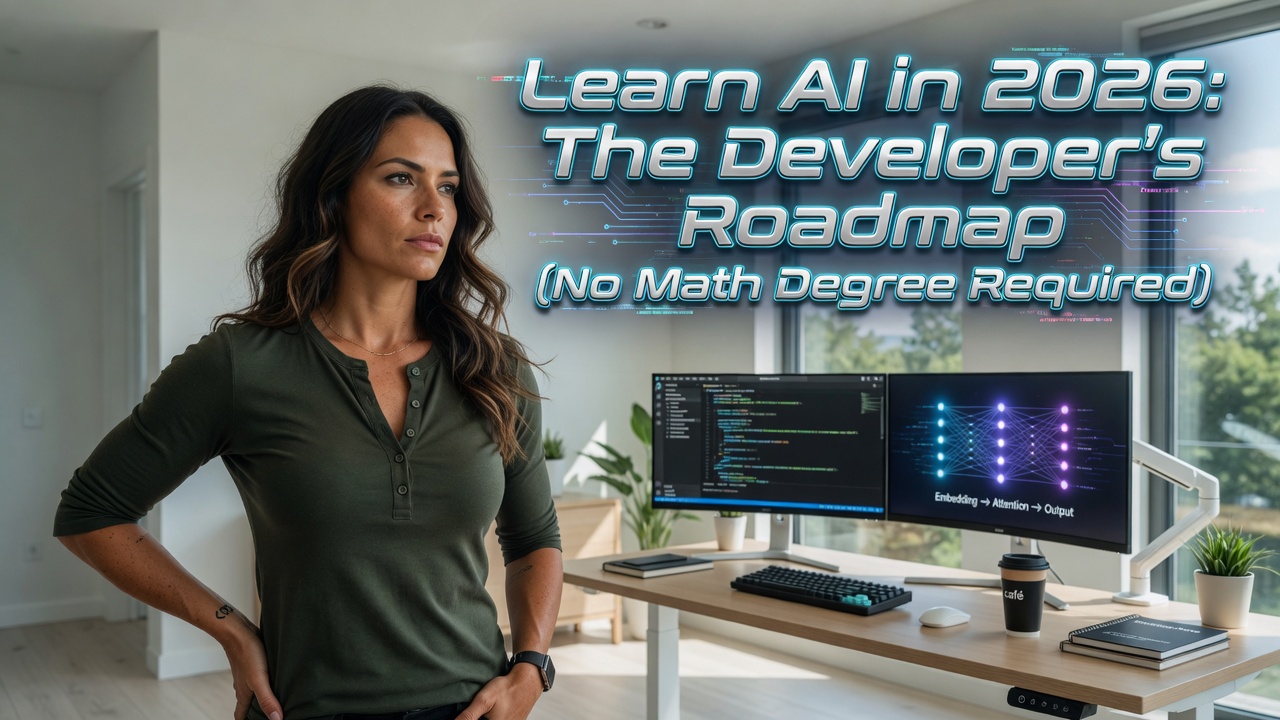 Learn AI in 2026: The Developer's Roadmap (No Math Degree Required)