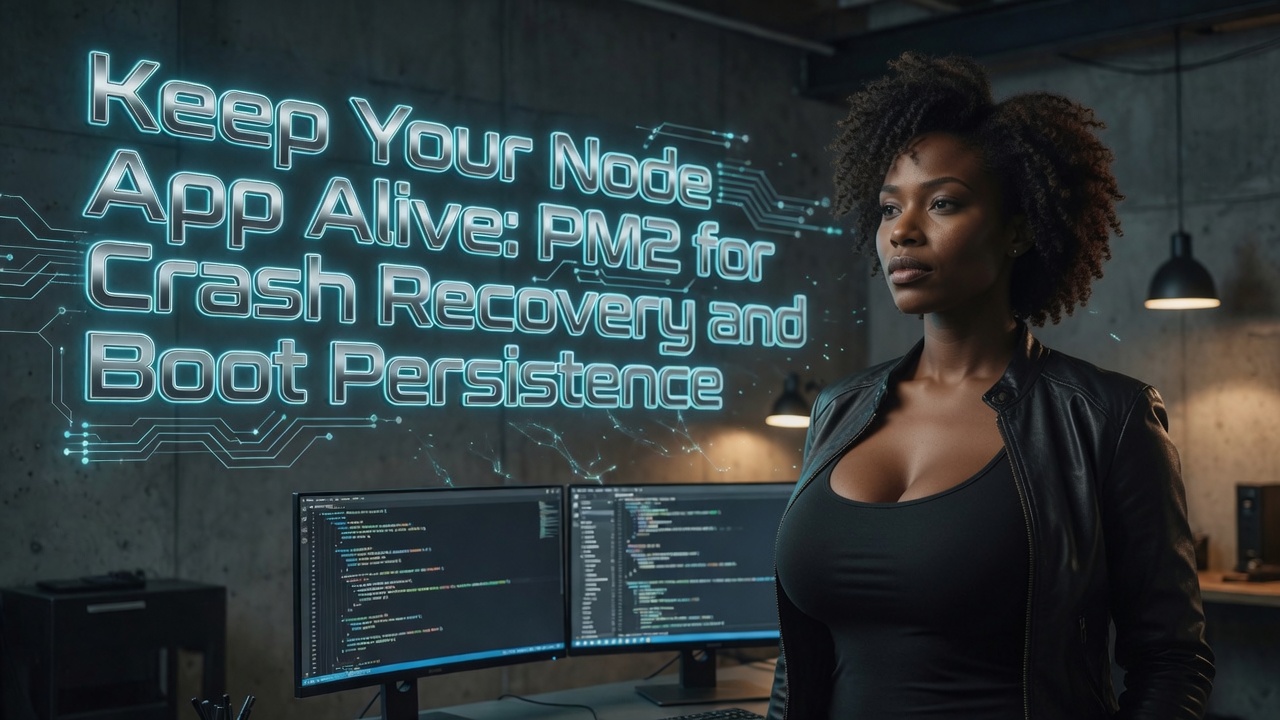 Keep Your Node App Alive: PM2 for Crash Recovery and Boot Persistence