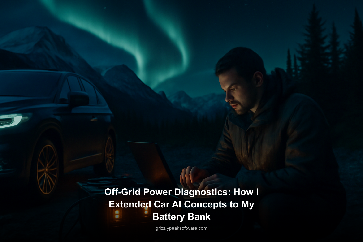Off-Grid Power Diagnostics: How I Extended Car AI Concepts to My Battery Bank