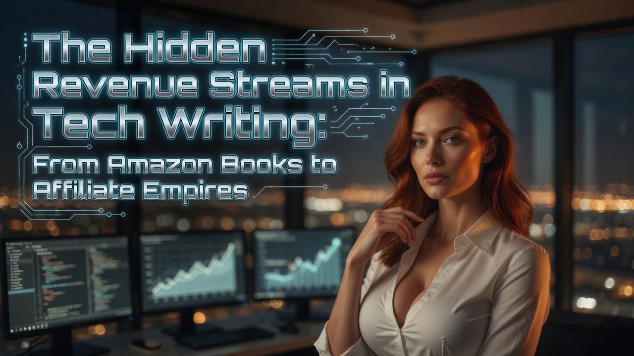 The Hidden Revenue Streams in Tech Writing: From Amazon Books to Affiliate Empires