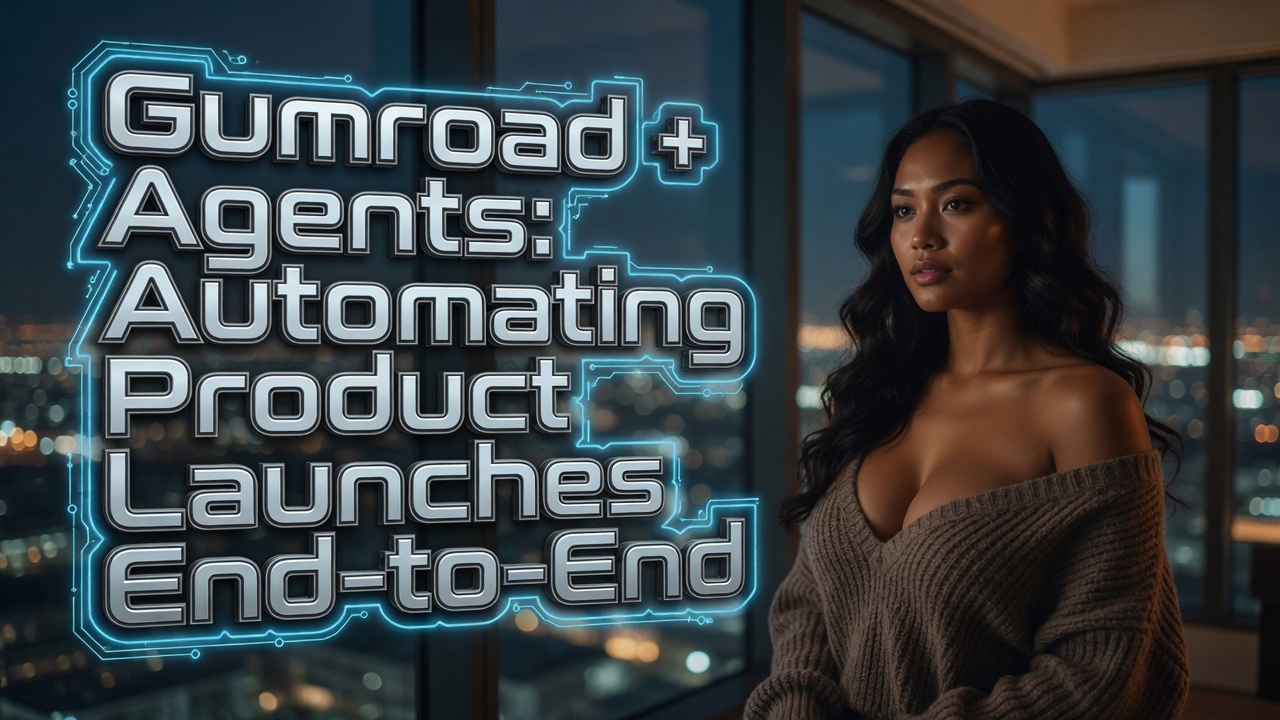 Gumroad + Agents: Automating Product Launches End-to-End