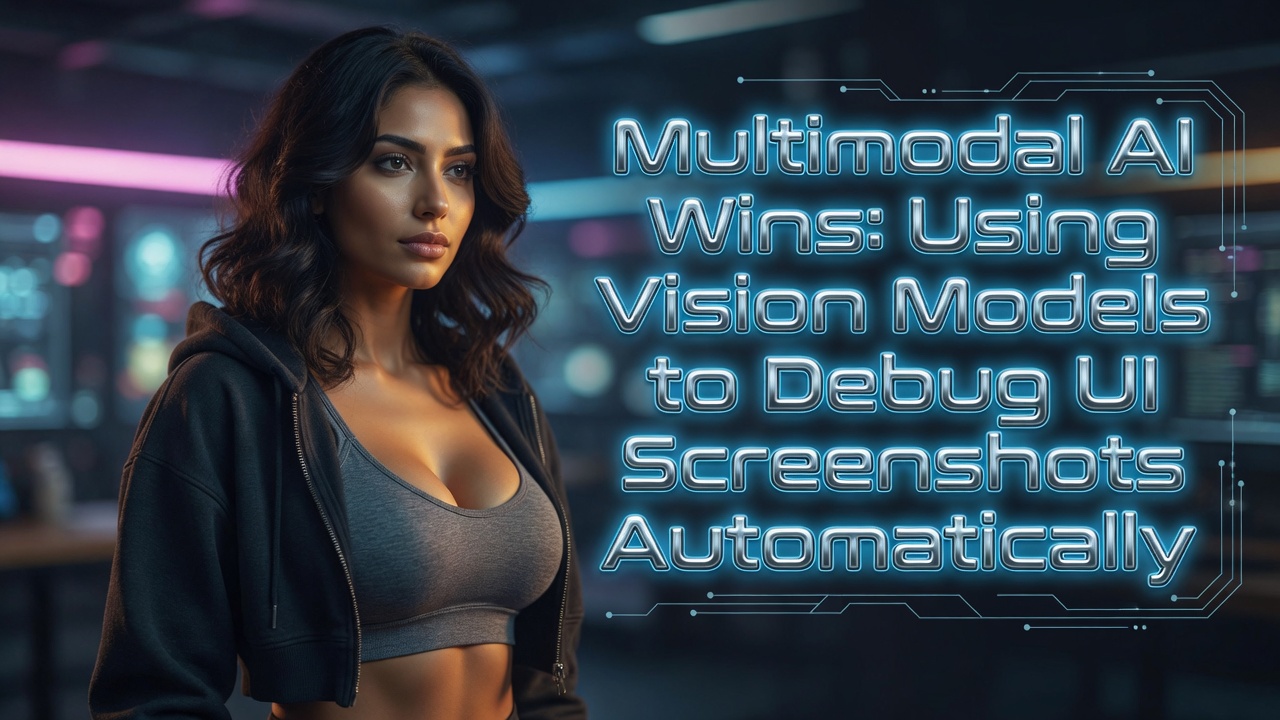 Multimodal AI Wins: Using Vision Models to Debug UI Screenshots Automatically