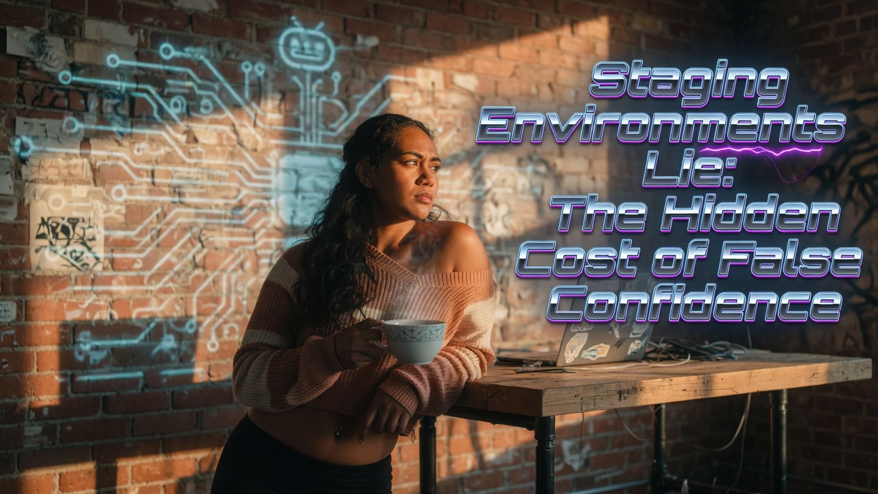 Staging Environments Lie: The Hidden Cost of False Confidence