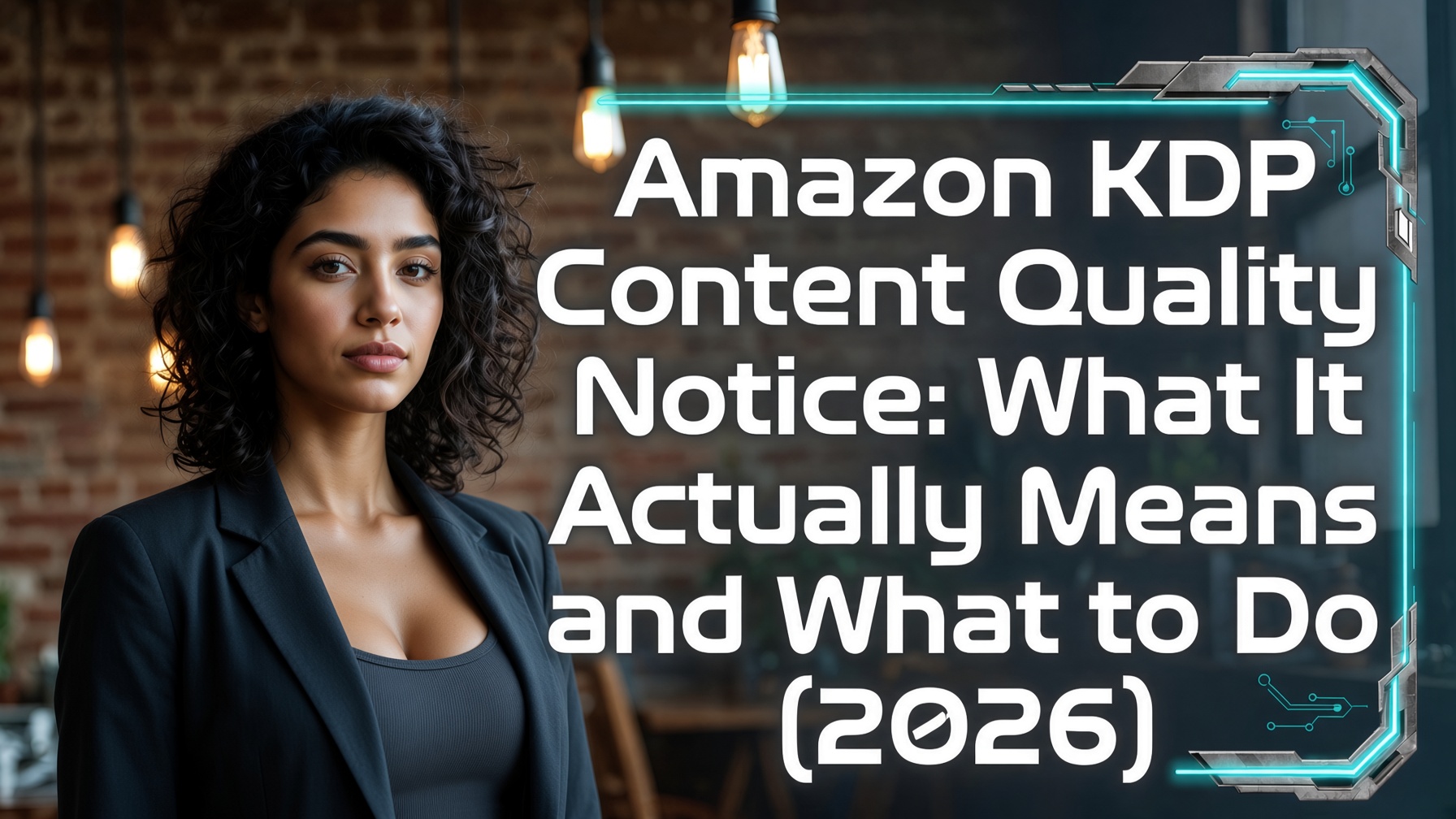 Amazon KDP Content Quality Notice: What It Actually Means and What to Do (2026)