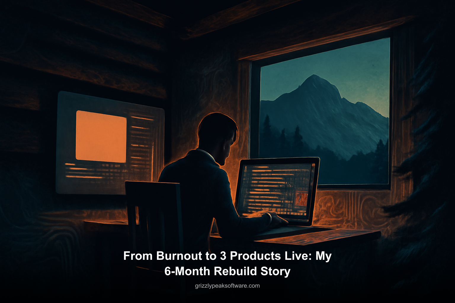 From Burnout to 3 Products Live: My 6-Month Rebuild Story
