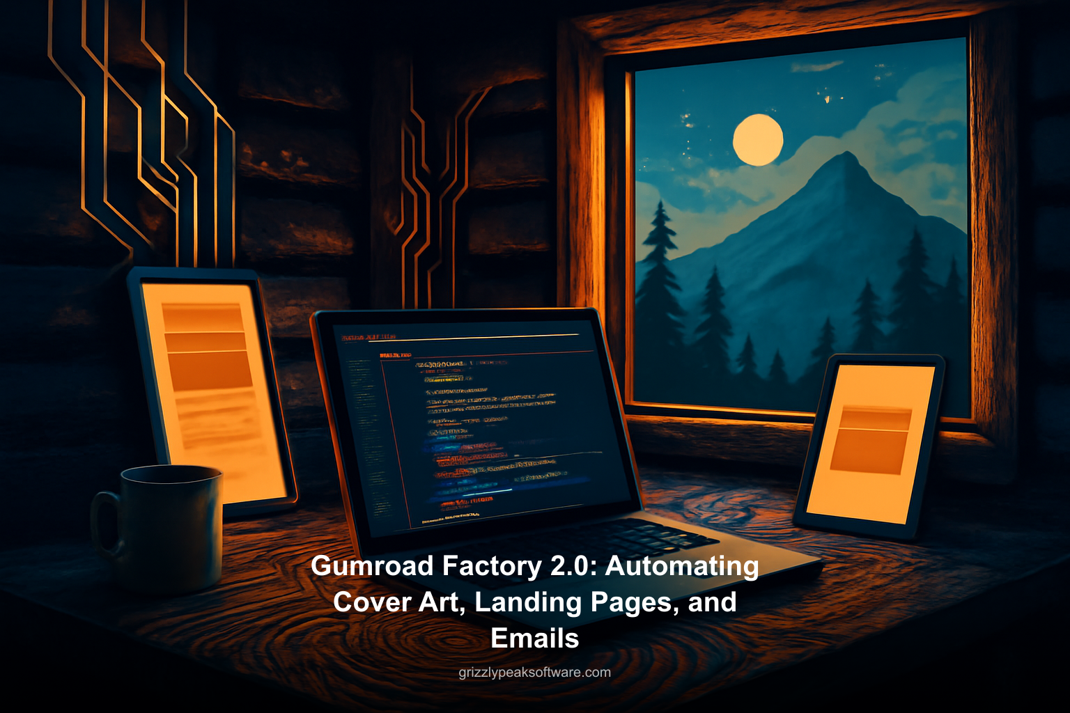 Gumroad Factory 2.0: Automating Cover Art, Landing Pages, and Emails