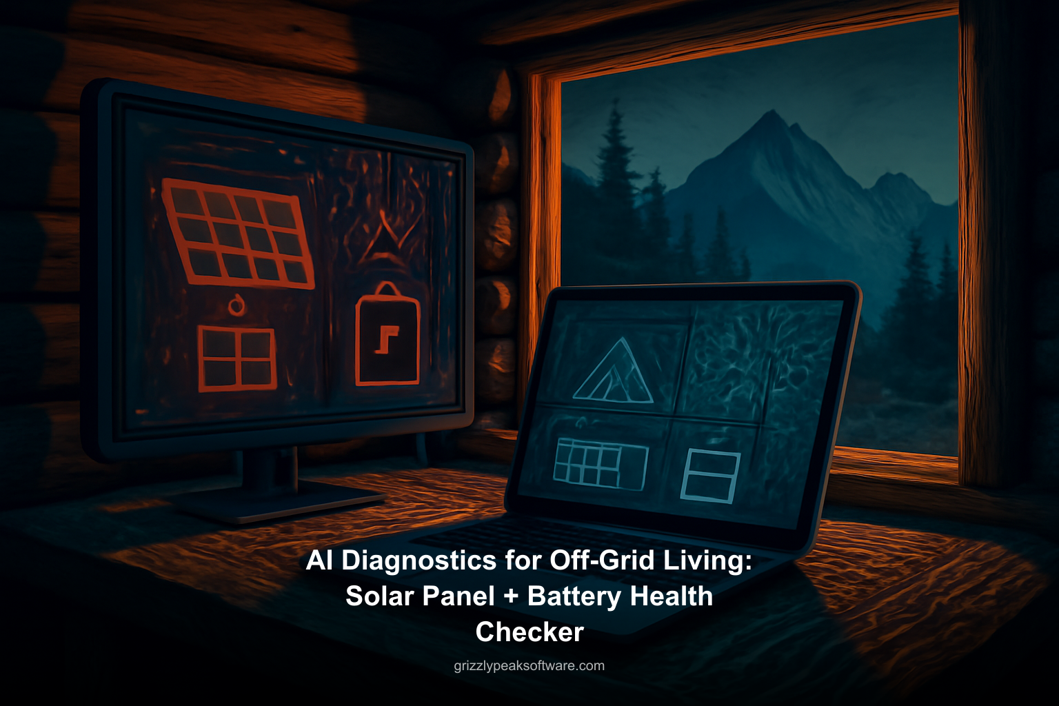 AI Diagnostics for Off-Grid Living: Solar Panel + Battery Health Checker
